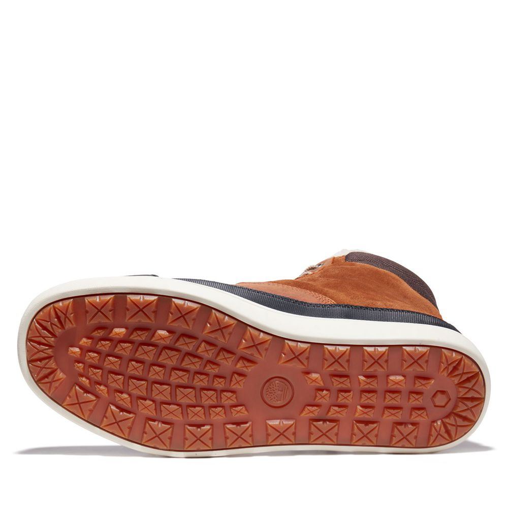 Bota Neve Masculino - Timberland Ashwood Park Impermeavel - ETGZY7946 - Marrom/Pretas